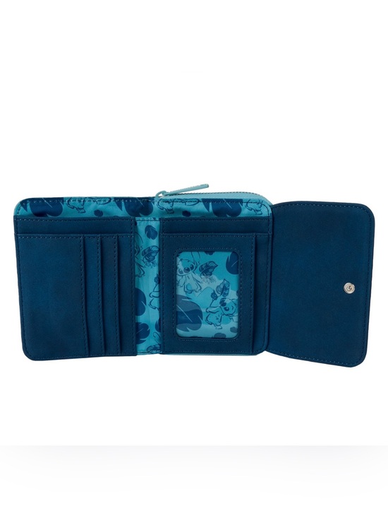 Loungefly - Stitch Embroidered Floral Drawstring set of  Backpack and Wallet main image 6
